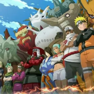 🐙 Naruto anime, manga, Naruto, characters, team, ninja telegram sticker