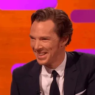 🥢 Benedict Cumberbatch aktor, celebryta, mężczyzna, portret telegram sticker