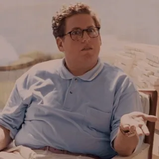 😠 Jonah Hill Jonah Hill, actor, película, celebridad, gracioso telegram sticker