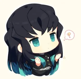 ☁️ Muichiro Tokito Demon Slayer Anime, Chibi, Demon Slayer, Hashira, Pilastro della Nebbia, Muichiro whatsapp sticker