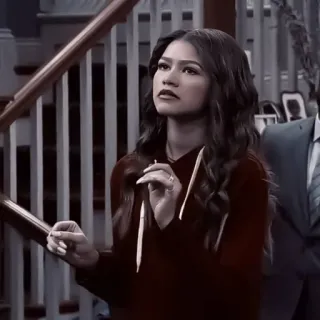 🏐 Zendaya zendaya, actriz, mujer, celebridad telegram sticker