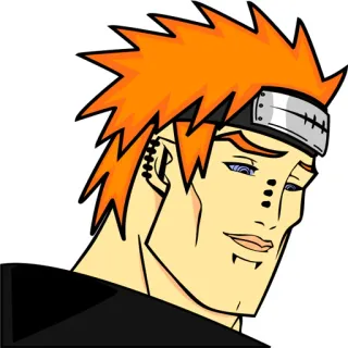 😊 Pain Naruto anime, naruto, pain, character, manga telegram sticker