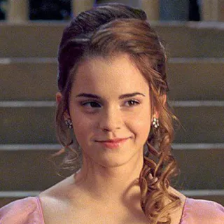 🦋 Hermione Granger Harry Potter hermiona, granger, harry potter, emma watson, uśmiech whatsapp sticker