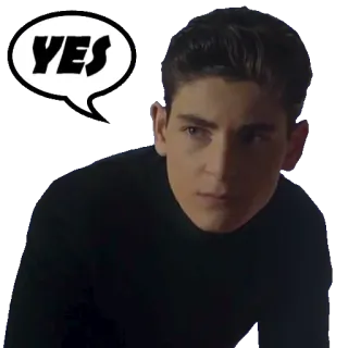 👍 YES sì, accordo, positivo, affermativo telegram sticker