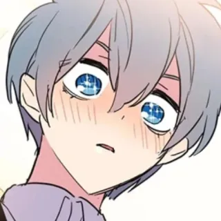 🥺 动漫, 漫画, 角色, 男孩, 可爱 whatsapp sticker