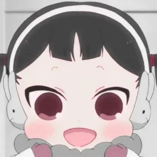 ❤️‍🔥 Anime, Cartone animato, Ragazza, Carina, Kawaii, Coniglio telegram sticker