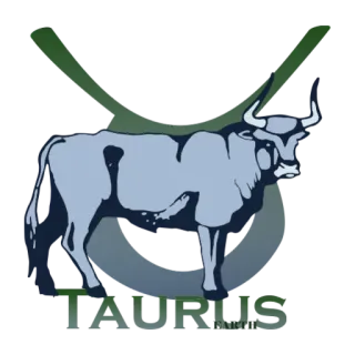 ♉ Taurus stier, dier, sterrenbeeld, astrologie, stier telegram sticker