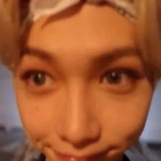 🥺 Felix kpop, singer, idol, selfie, face, person telegram sticker