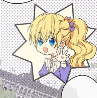 🌸 Anime, Dibujos animados, Chica, Personaje, Lindo, Pegatina whatsapp sticker