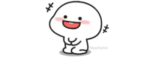 🍚 fofo, personagem, desenho animado, ilustração whatsapp sticker