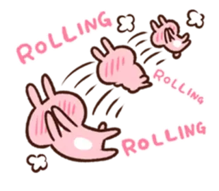 Piske&Usagi 3 @Nekosticker telegram stickers