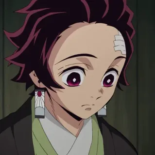 ❤️ Tanjiro Kamado Demon Slayer Anime, Demon Slayer, Tanjiro, Personagem, Mangá telegram sticker