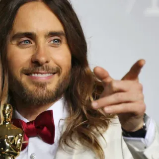 👍 Jared Leto Jared Leto, diễn viên, người nổi tiếng, giải Oscar telegram sticker
