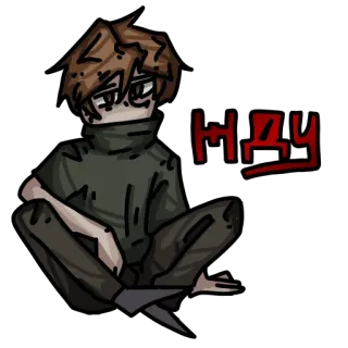 ⌚ жду whatsapp sticker