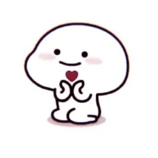 🦋 süß, kawaii, Cartoon, Liebe, Herz, Blob, entzückend whatsapp sticker