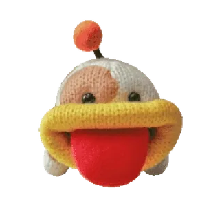 🤔 carino, giocattolo, peluche, pupazzo, amichevole, stravagante whatsapp sticker