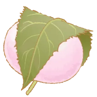 😊 hoja, planta, naturaleza, rosa, verde whatsapp sticker