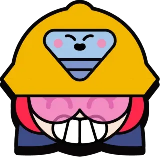 😁 brawl stars, adesivo, personaggio, gioco whatsapp sticker