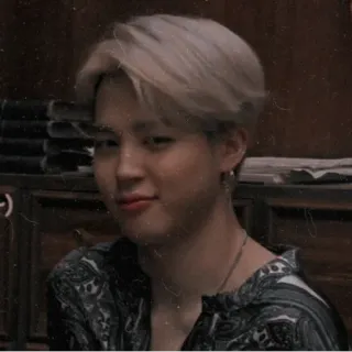 🙃 Jimin Jimin, K-pop, BTS, penyanyi, idola, Korea telegram sticker