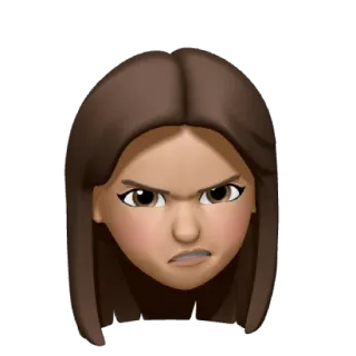 ❤️ emoji, bravo, meme, reação, rosto whatsapp sticker