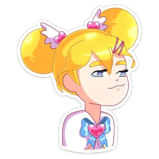 😕 cartone animato, personaggio, carino, adesivo telegram sticker