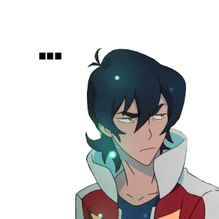😒 Keith Kogane Voltron: Legendary Defender Кит Когане, Вольтрон, Voltron: Legendary Defender, Мультсериал, Персонаж, Мультфильм, Аниме telegram sticker