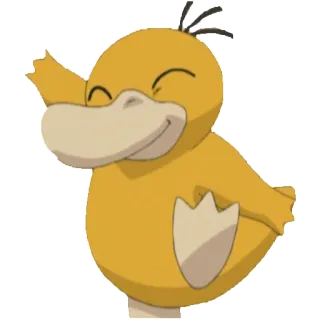 😌 Psyduck Pokemon pokemon, psyduck, dễ thương, hoạt hình, vàng whatsapp sticker