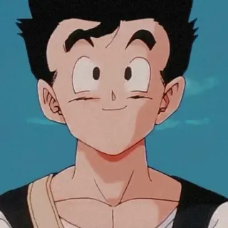 🔥 Gohan Dragon Ball Z 动漫, 龙珠Z, 孙悟饭, 卡通 telegram sticker