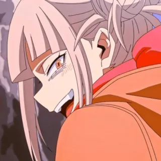 😏 Himiko Toga My Hero Academia Anime, Ragazza, Cattivo, Carino, Manga, Studentessa telegram sticker