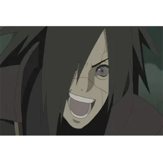 😅 Madara Uchiha Naruto anime, naruto, madara, uchiha, manga, villain telegram sticker