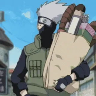 🤩 Kakashi Hatake Naruto Anime, Shopping, Ninja, Kakashi, Hatake telegram sticker
