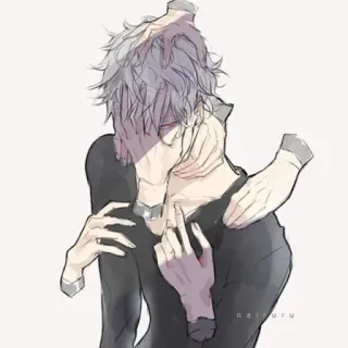 😒 Tomura Shigaraki My Hero Academia Anime, My Hero Academia, Shigaraki, Tomura Shigaraki, Manga, Bösewicht whatsapp sticker