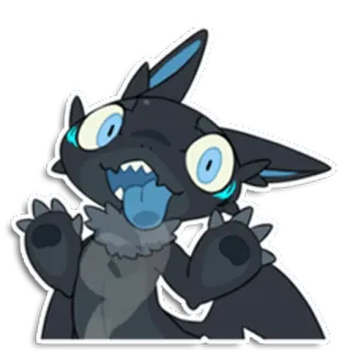 😜 Kartun, Monster, Lucu, Karakter, Stiker whatsapp sticker