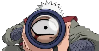 🧐 Jiraiya Naruto Jiraiya, Naruto, peeking, pervert, anime, manga telegram sticker
