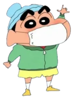 😷 Shin-chan Nohara Crayon Shin-chan Dessin animé, Anime, Personnage, Shin-chan, Shin-chan Nohara telegram sticker