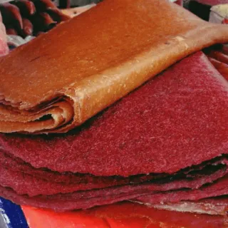 😍 fruit leather, snack, food, dessert, treat, dried fruit whatsapp sticker