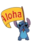 Стич Анимированный @TgSticker whatsapp stickers