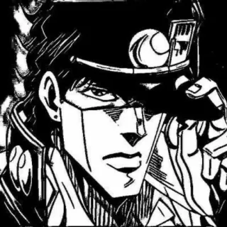 😎 Jotaro Kujo JoJo's Bizarre Adventure Anime, Manga, Jotaro Kujo, Jojo's Bizarre Adventure, Personaje whatsapp sticker