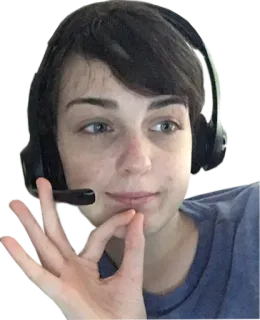 👌 Жест рукой, Интернет-мем, Человек, Гарнитура telegram sticker