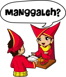 🙌 MANGGALEH? telegram sticker
