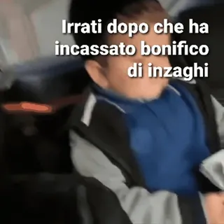 💵 Irrati dopo che ha incassato bonifico di inzaghi telegram sticker