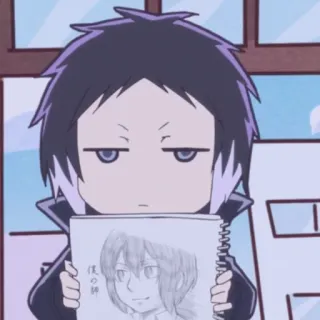 🧋 僕の師 anime, personaje, dibujo, boceto telegram sticker