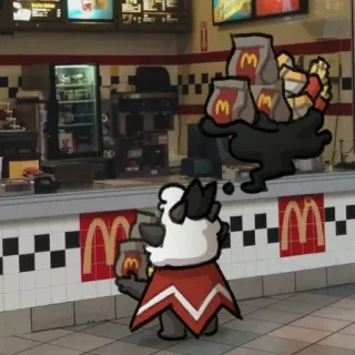 👌 The Lamb Cult of the Lamb telegram sticker