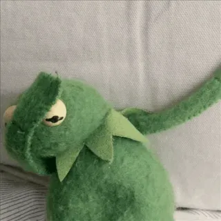 🐸 Kermit kermit the frog, muppets, meme, funny, puppet, green telegram sticker