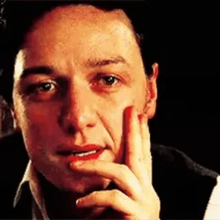 😏 James McAvoy Schauspieler, Porträt, Promi telegram sticker
