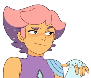 😏 Perfuma She-Ra and the Princesses of Power cartoon, animated, Perfuma, She-Ra, Princesses of Power telegram sticker