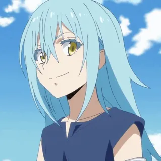💎 Rimuru Tempest That Time I Got Reincarnated as a Slime Anime, Manga, Rimuru Tempest, Slime, Isekai, Fantasy telegram sticker
