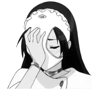 🤦 Anna Shimoneta telegram sticker