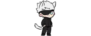 ✨ Gojo Satoru Jujutsu Kaisen Anime, Manga, Chibi, Gojo, Satoru, Jujutsu Kaisen telegram sticker