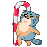 Snow Manul telegram stickers